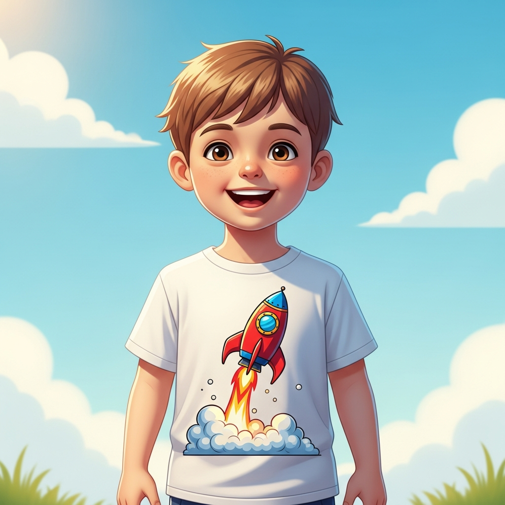 White Rocket T-Shirt